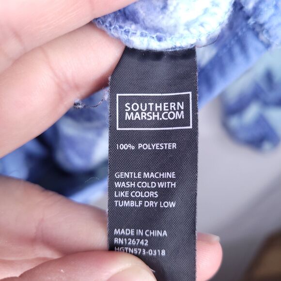 Southern Marsh Jacket Mens XS Blue North Basin Fleece - Picture 11 of 12